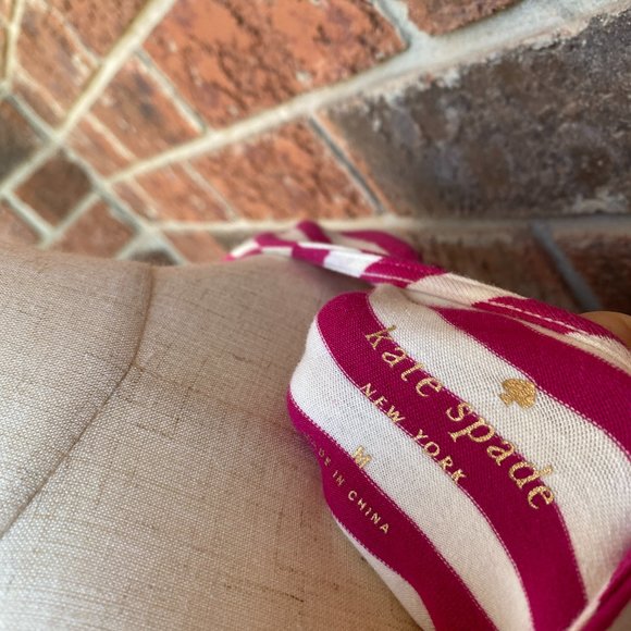 【Kate Spade】Wheaton striped bow top - size Medium - Picture 5 of 6